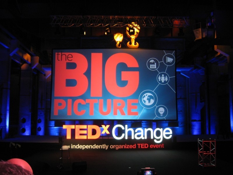 TEDxChange im Berliner Trafo