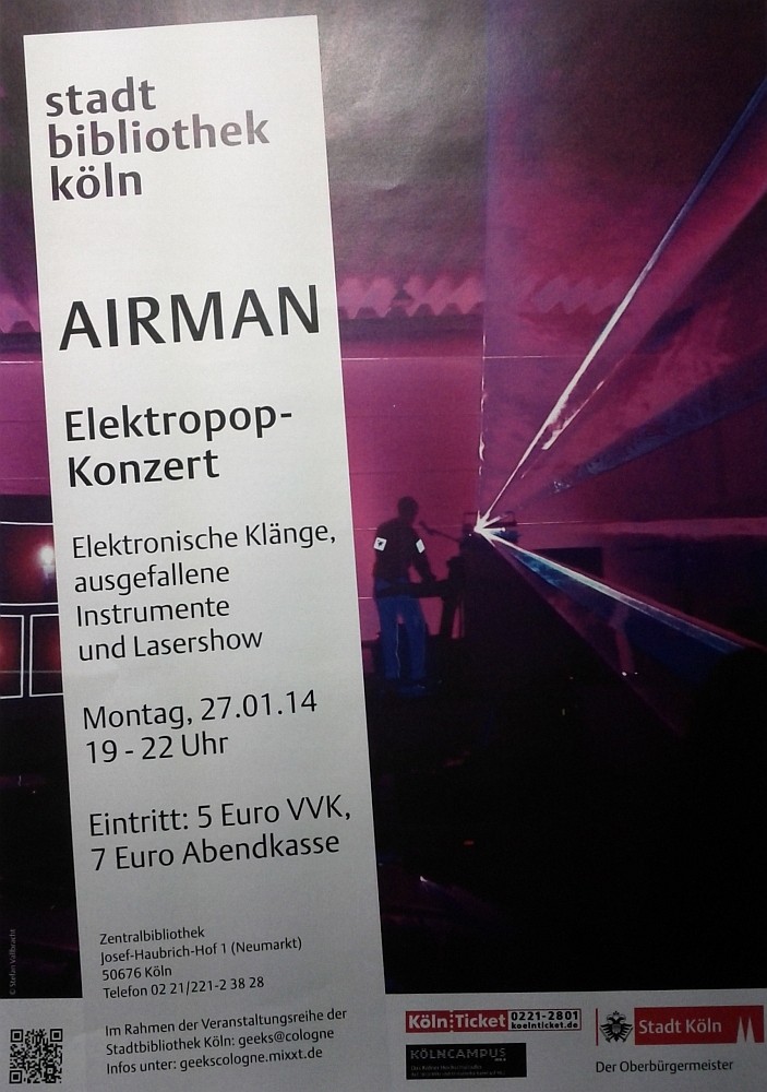 Airman Elektropop-Konzert